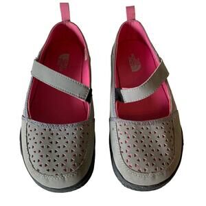 The North Face girls MaryJane slip on shoes size 3